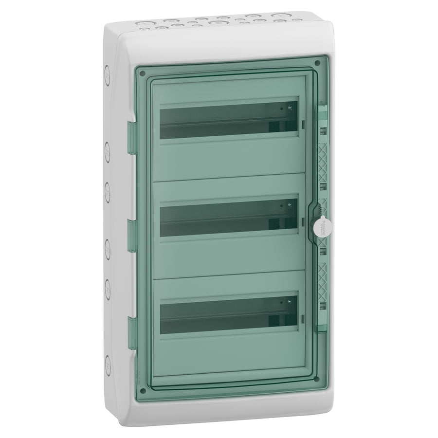 Schneider Kaedra - Coffret étanche IP65 3 rangées 36 modules 340x610 mm - 13435