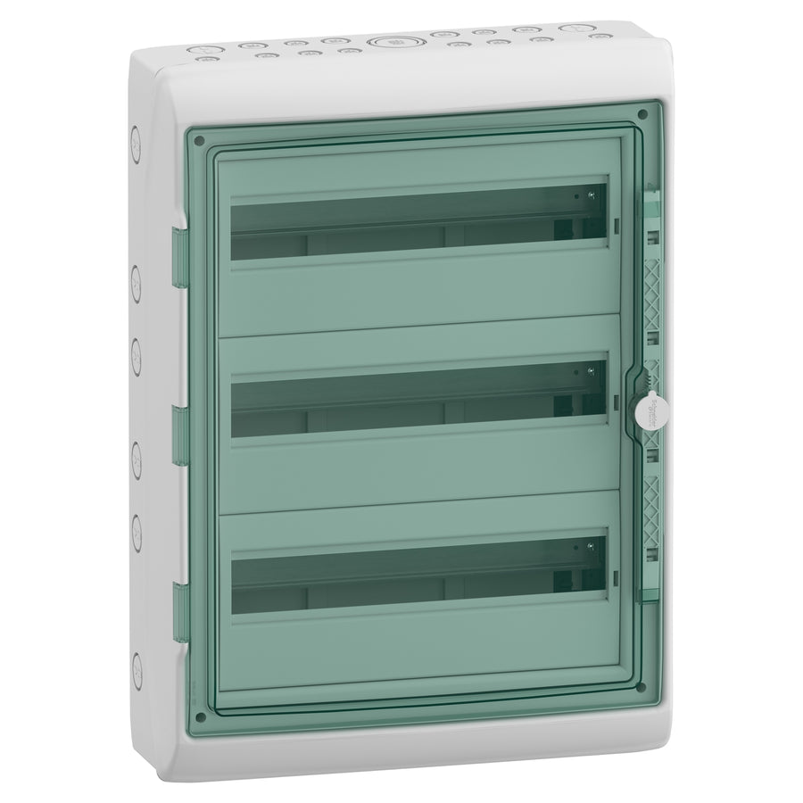 Schneider Kaedra - Coffret étanche IP65 3 rangées 54 modules 448x610 mm - 13436