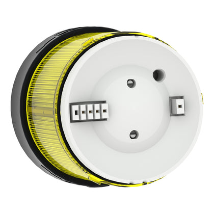 Colonne d'indication Harmony XVB, 24V AC / DC, IP65, jaune, polycarbonate – Schneider Electric XVBC2B8