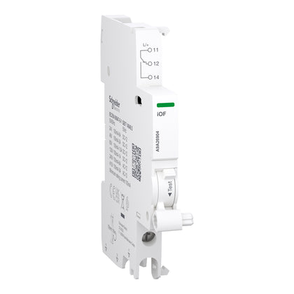 Oc contact Acti9, 6A, 24V AC, 1CO, IP20, blanc, 415V AC – Schneider Electric A9A26904