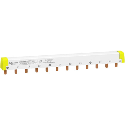 Schneider Acti9 iC60 - Peigne à dents 4P 100A 12 modules - A9XPH412