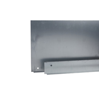 Plaque passe-câbles Spacial SF, 1000×400 mm, acier galvanisé, hauteur: 30 mm – Schneider Electric NSYEC1041