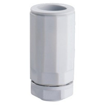 Raccord démontable conduit-boîte Morbidx, IP67, sans halogène, Ø 20 mm, gris RAL 7035 – GEWISS DX43220