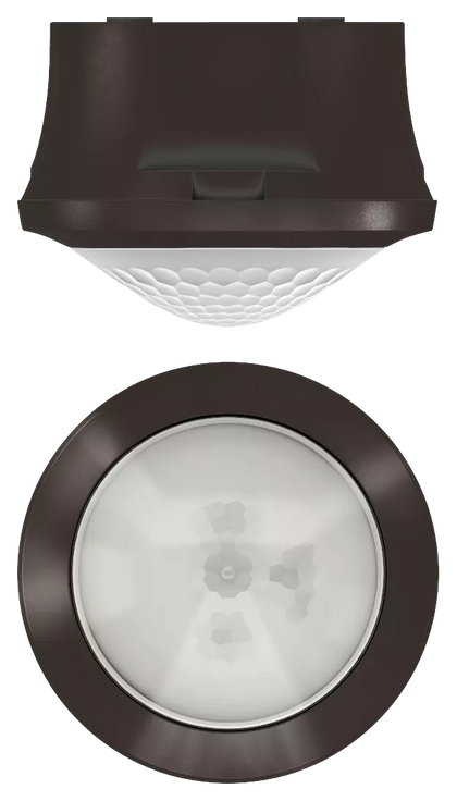 Détecteur de présence theRonda S360-100 AP BK, 360°, 50 m² (Ø 8 m), 230 V AC, montage en saillie au plafond, IP54 (à l’état monté) – Theben 2080552