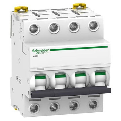 SCHNEIDER Acti9 iC60N Disjoncteur 40A 4P courbe C 10kA 400V