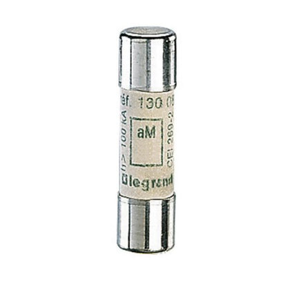Fusible cylindrique 16 A, aM, 500 V, 62, AC/DC – Legrand 013016 – lot de 100