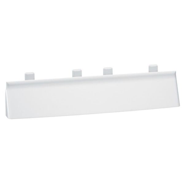 Cornet de finition GTL DRIVIA RAL 9003, W 250mm, H 48mm, coloris blanc, en plastique – Legrand 030094 – lot de 5