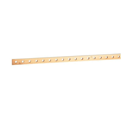 Barre de cuivre 270A, 330A, 5mm, 1750mm, W 5mm – Legrand 037418 – lot de 4