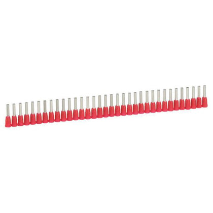 Embouts Starfix en bandes 1 mm², 1 mm, cuivre, coloris rouge, en polypropylène – Legrand 037663