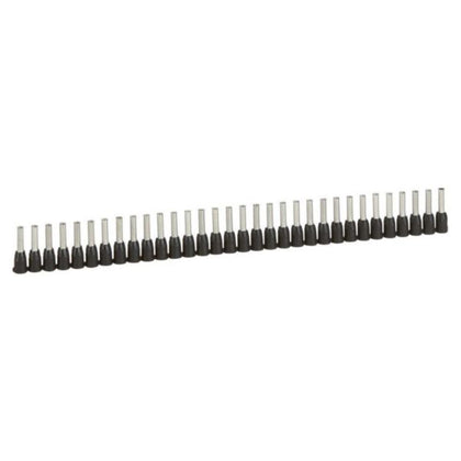 Embouts Starfix en bandes 1,5 mm², coloris noir, cuivre, en polypropylène, longueur 8 mm – Legrand 037664