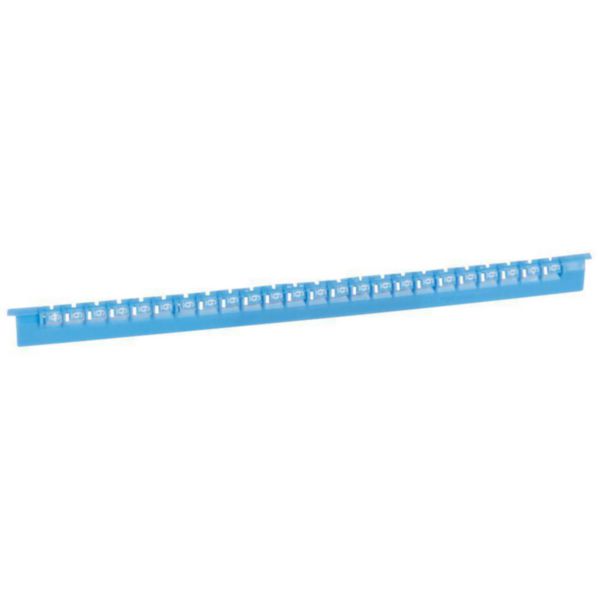 Repère de câble Memocab, coloris bleu, numéro 6, en plastique, 2,2 mm, 2,3 mm – Legrand 037808 – lot de 600