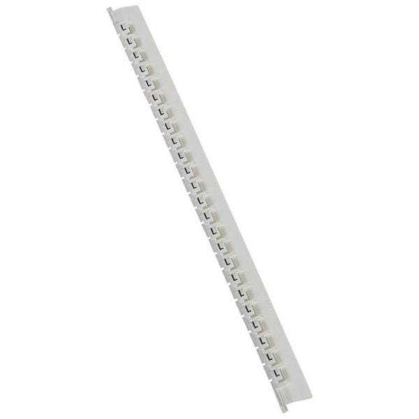 Repère de câble Memocab, coloris blanc, coloris noir, lettre O, en plastique, 0.8 - 2,2 mm – Legrand 037837 – lot de 240