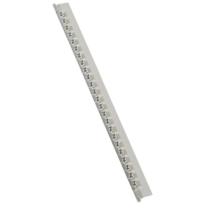 Repère de câble Memocab, coloris blanc, coloris noir, lettre O, 2,2 mm, en plastique, Z – Legrand 037851 – lot de 240