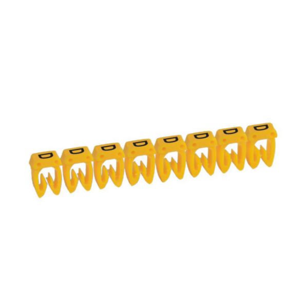 Repère de câble CAB 3 2,5 mm², lettre D, en plastique, 3,9 mm, 1,8 mm – Legrand 038333 – lot de 300
