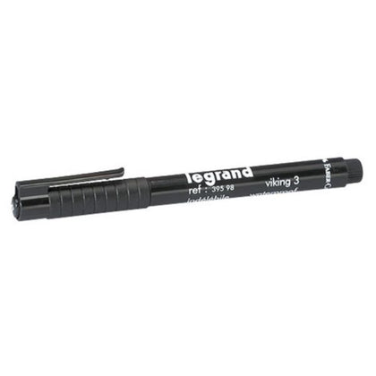 Marqueur permanent Viking 3 noir, feutre – Legrand 039598 – lot de 10