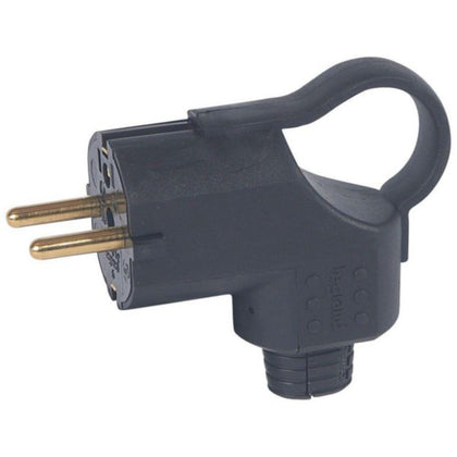 Fiche 2P+T 2P+T, coloris noir, 16A, standard, IP20 – Legrand 050252