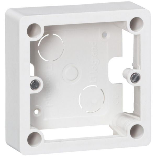 Cadre de montage IP20, 20A, 32A, RAL 1017, W 101mm – Legrand 055849 – lot de 5