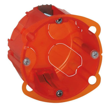 Boîte de montage 1 poste BatiBox 50 mm, IP20, 72 mm, 67 mm, 20 - 25 mm – Legrand 080121 – lot de 10