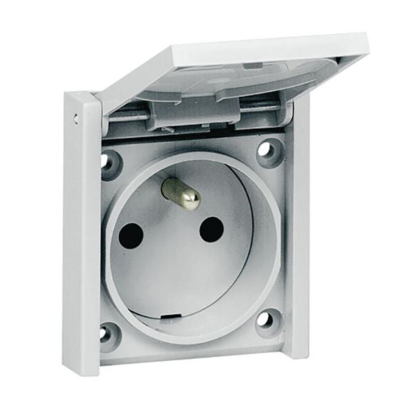 Prise de courant 2P+T, IP44, 16A, 250V – Legrand 090335