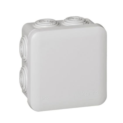 Embout pour conduit PLEXO 80×80, 94×52mm, 94mm, gris, IP55 – Legrand 092012 – lot de 120