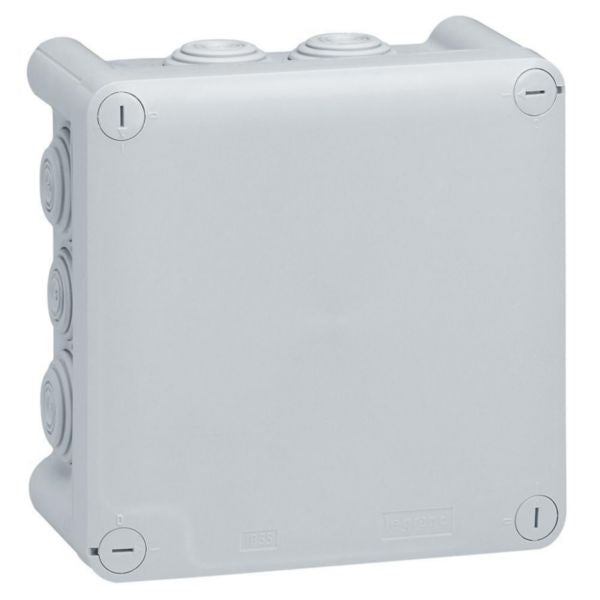 Boîte de dérivation Plexo 130×130×74, 150×81mm, 150mm, IP55, IK07 – Legrand 092032