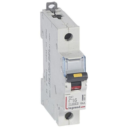 Disjoncteur miniature DX3 10000 A, 1P, 16 A, courbe C, 10kA – Legrand 409133