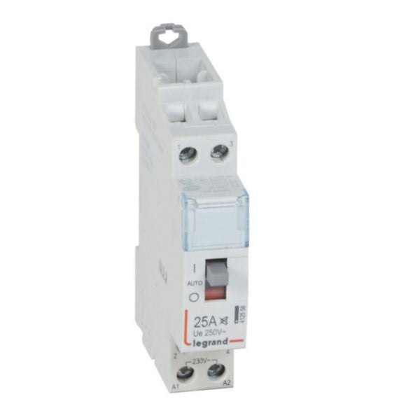 Contacteur de puissance CX3 25 A, 2P, 230 V, 250 V, IP2X, 25 A – Legrand 412558