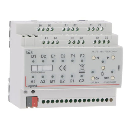 Contrôleur d’automatisation KNX gestion de l’éclairage KNX 12 sorties – Legrand 002674