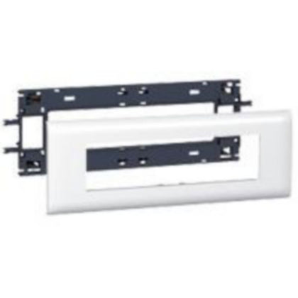 Cadre support de montage Mosaic 85 mm, 8 modules, IP40, IK07, 9.9 mm – Legrand 010998