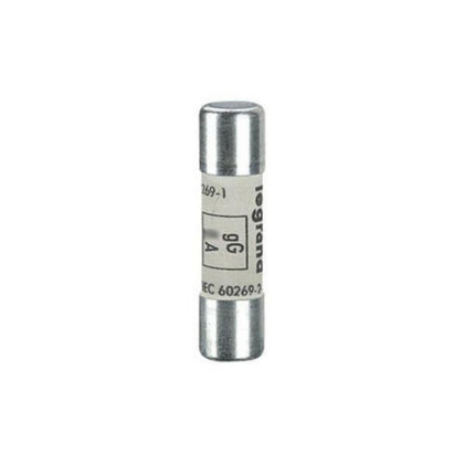 Fusible cylindrique 6 A, gG, 500 V, 62, 10 38 – Legrand 013306 – lot de 10