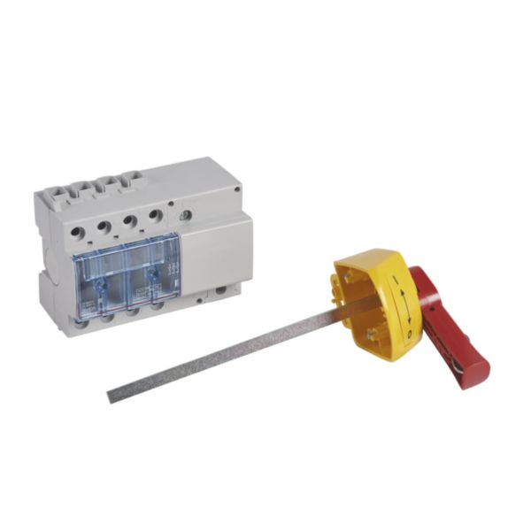 Interrupteur-sectionneur Vistop coloris blanc, 3P, 63A, 690V, 35kW – Legrand 022316