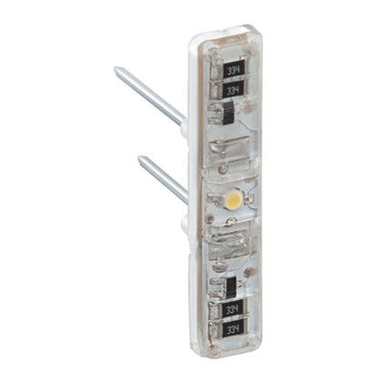 Interrupteur lumineux SUPPORTS ET ACCESSOIRES CELIANE 230 V, coloris blanc, V – Legrand 067686