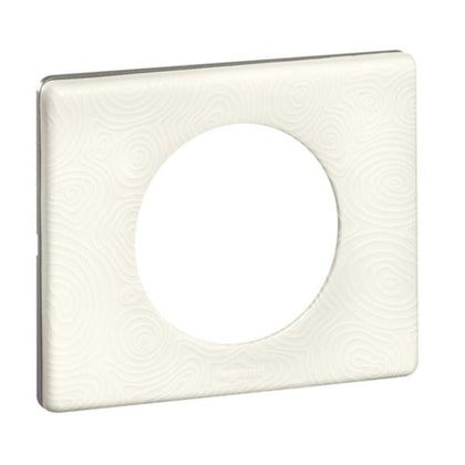 Plaque IP20, IK02, 53.6 mm, 100 mm, 8.5 mm, 1 poste – Legrand 069351