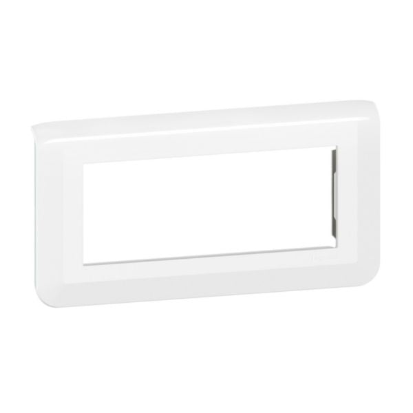 Plaque Mosaic 5 Modules, horizontal, blanc, IK04, 1 module – Legrand 078815L – lot de 10