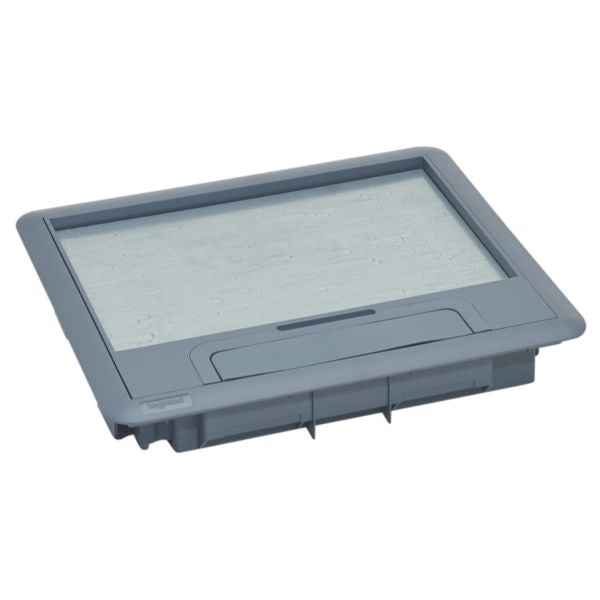 Boîte d’installation électrique IK-4 18M, coloris gris, en plastique, profondeur 8 mm, largeur 241 mm – Legrand 088001