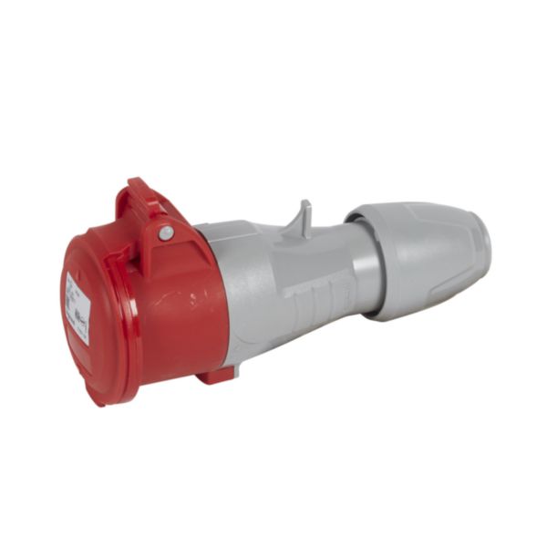 Prise industrielle mobile P 17 Tempra 16 A, 3P+E, 380/415 V, IP44, 4P – Legrand 555108 – lot de 10