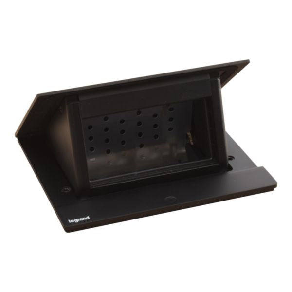 Module d’alimentation escamotable Incara Pop Up 4 modules, coloris noir – Legrand 654802